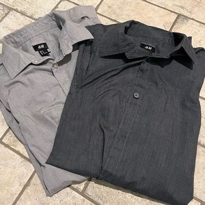 BUNDLE Men’s H&M Dress Shirts